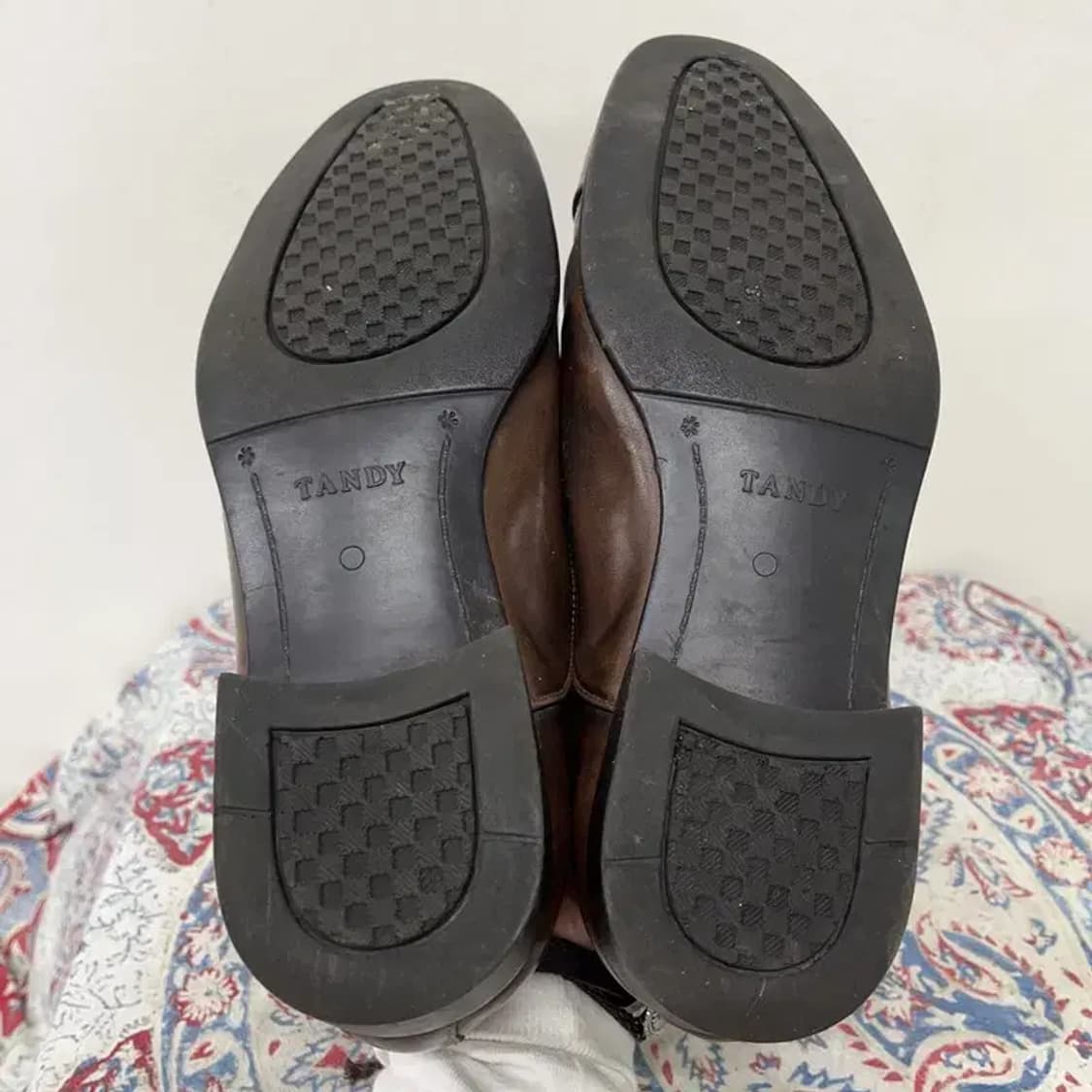 탠디 브라운 로퍼 남자 정장 구두 255 E00314 상품이미지4