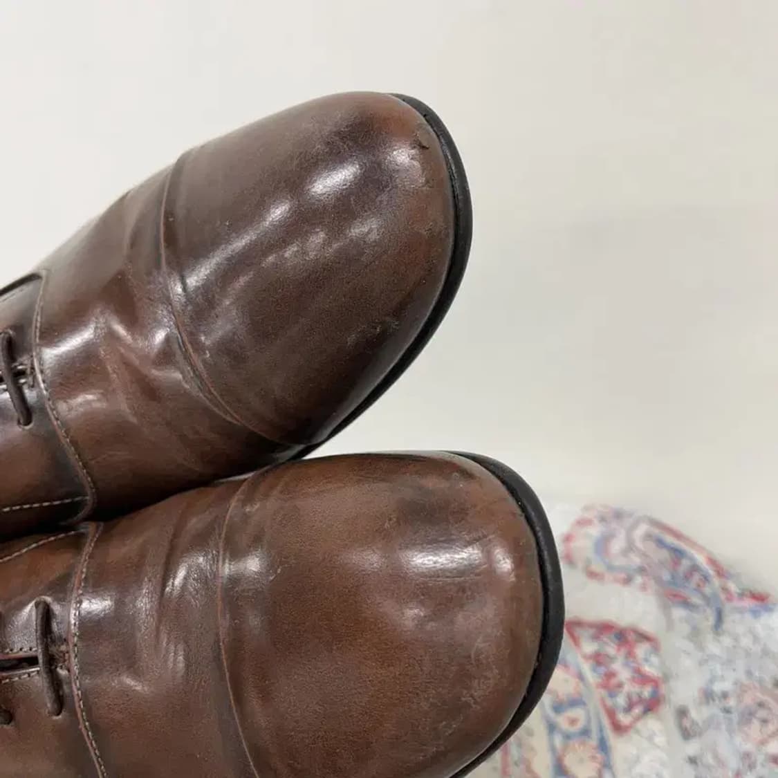 탠디 브라운 로퍼 남자 정장 구두 255 E00314 상품이미지6