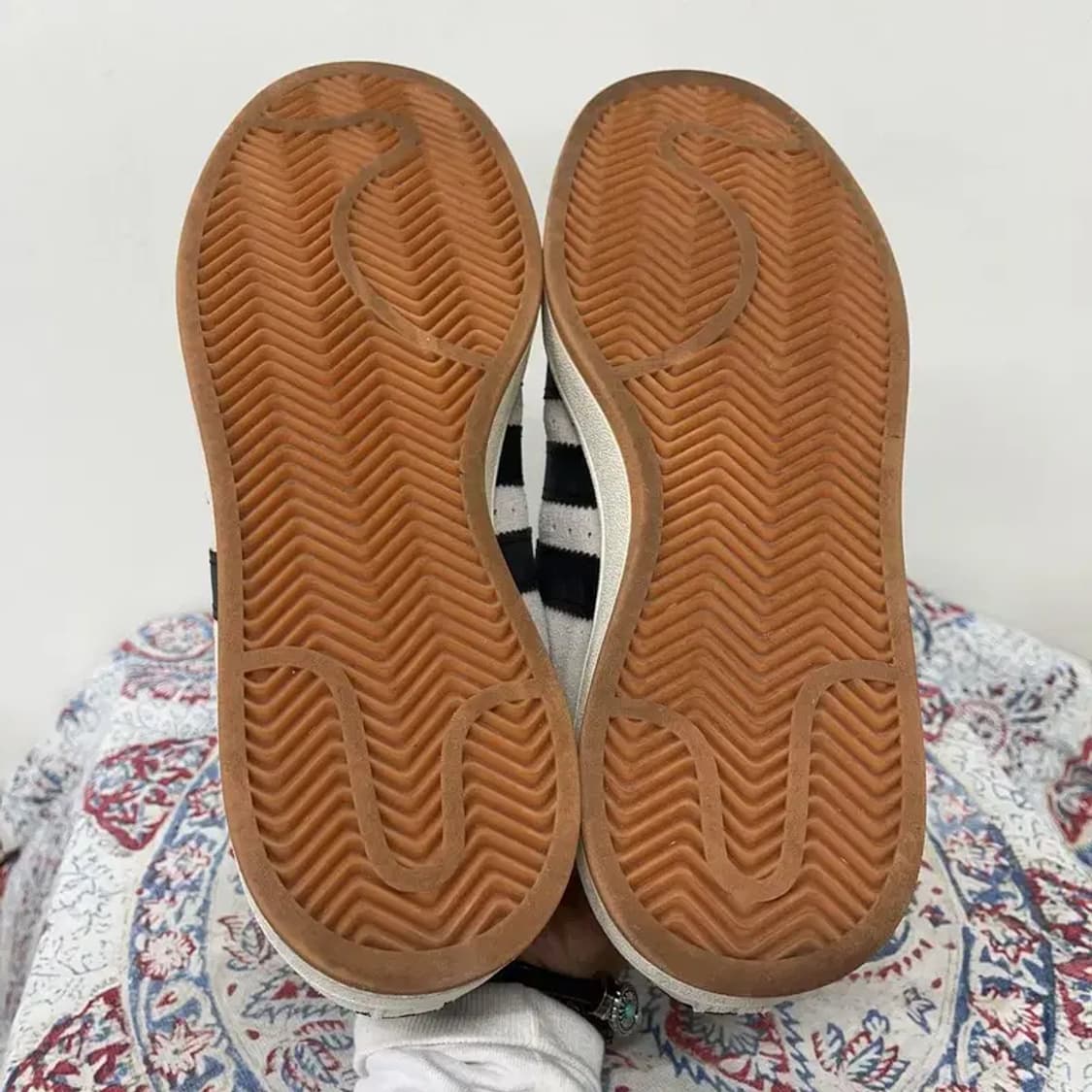 아디다스 캠퍼스 00s 크리스탈 화이트 블랙 스니커즈 275 E00311 상품이미지4