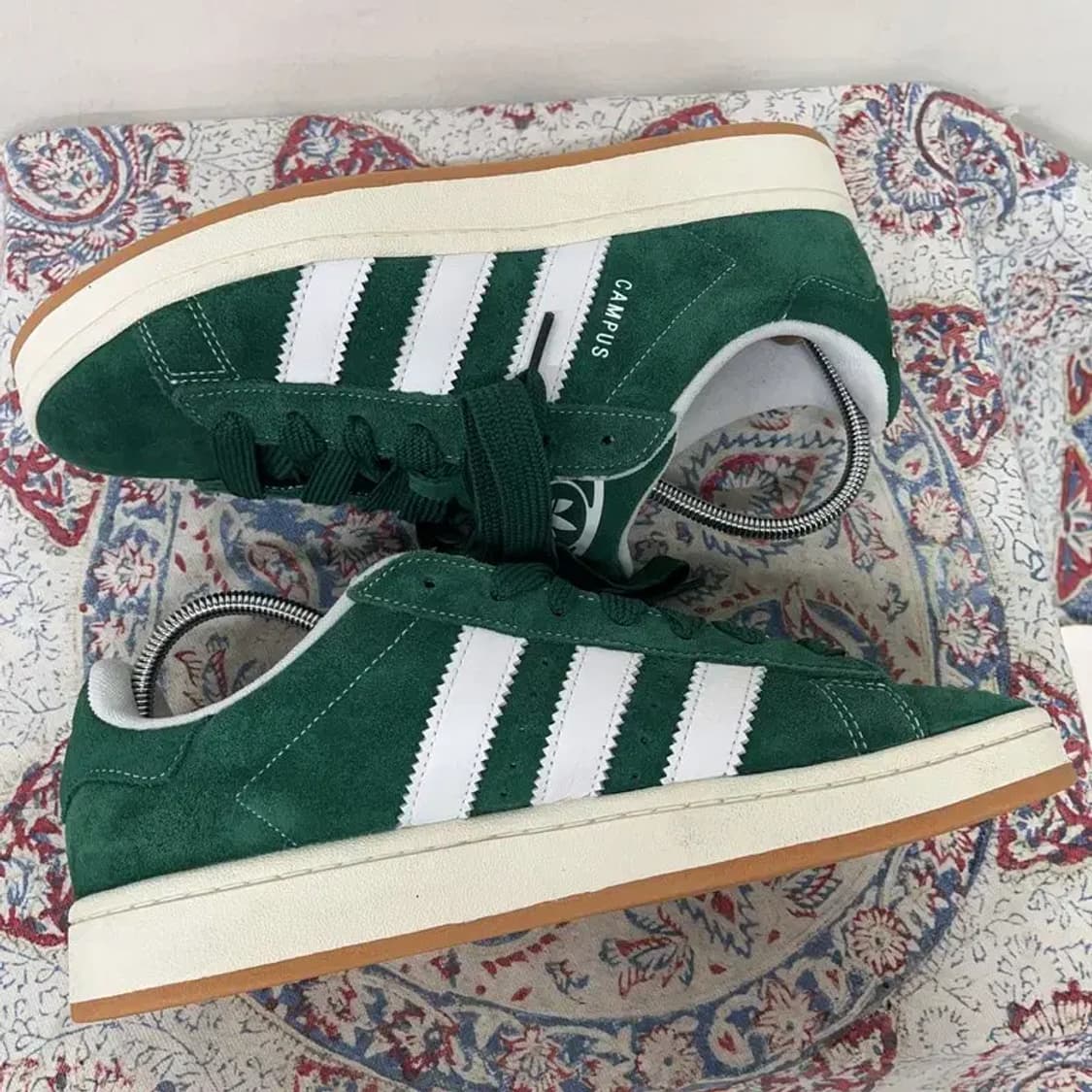 아디다스 캠퍼스 00s 그린 스니커즈 신발 275 E00312 상품이미지3