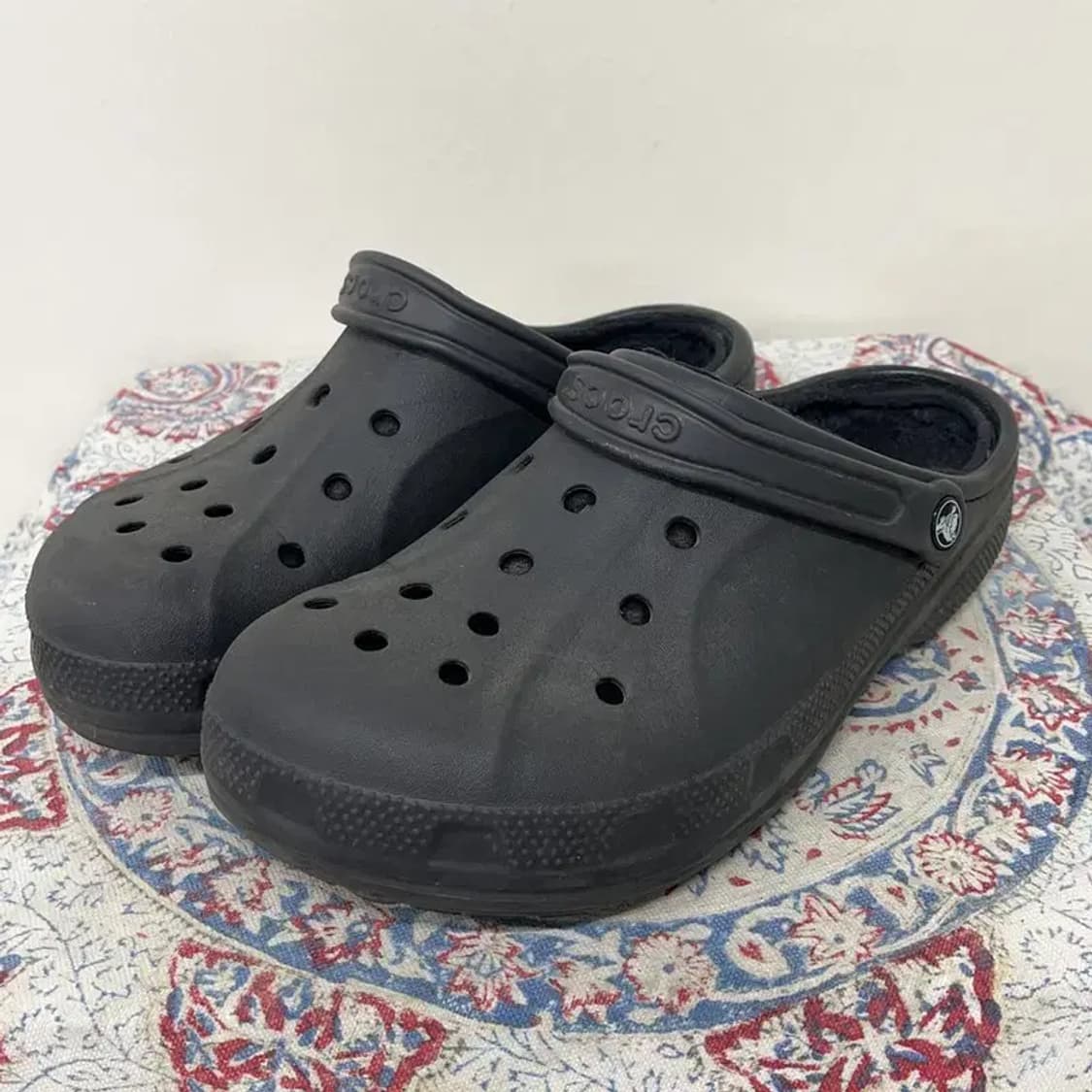 크록스 클로그 털슬리퍼 털크록스 신발  W12 E00316 상품이미지1