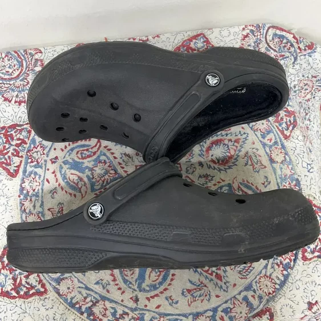 크록스 클로그 털슬리퍼 털크록스 신발  W12 E00316 상품이미지3