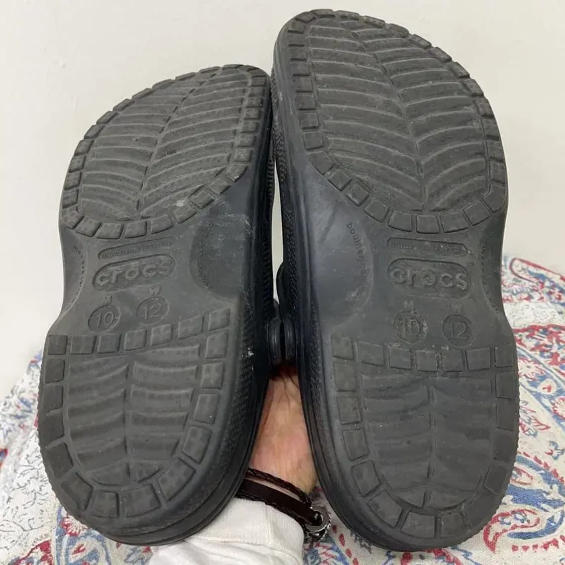 크록스 클로그 털슬리퍼 털크록스 신발  W12 E00316 상품이미지4