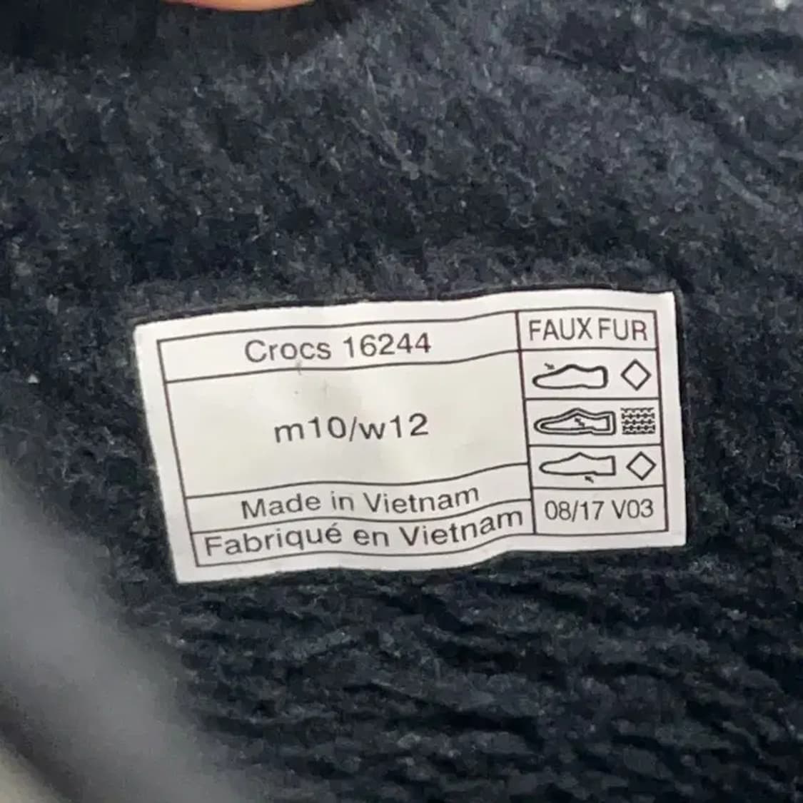 크록스 클로그 털슬리퍼 털크록스 신발  W12 E00316 상품이미지5