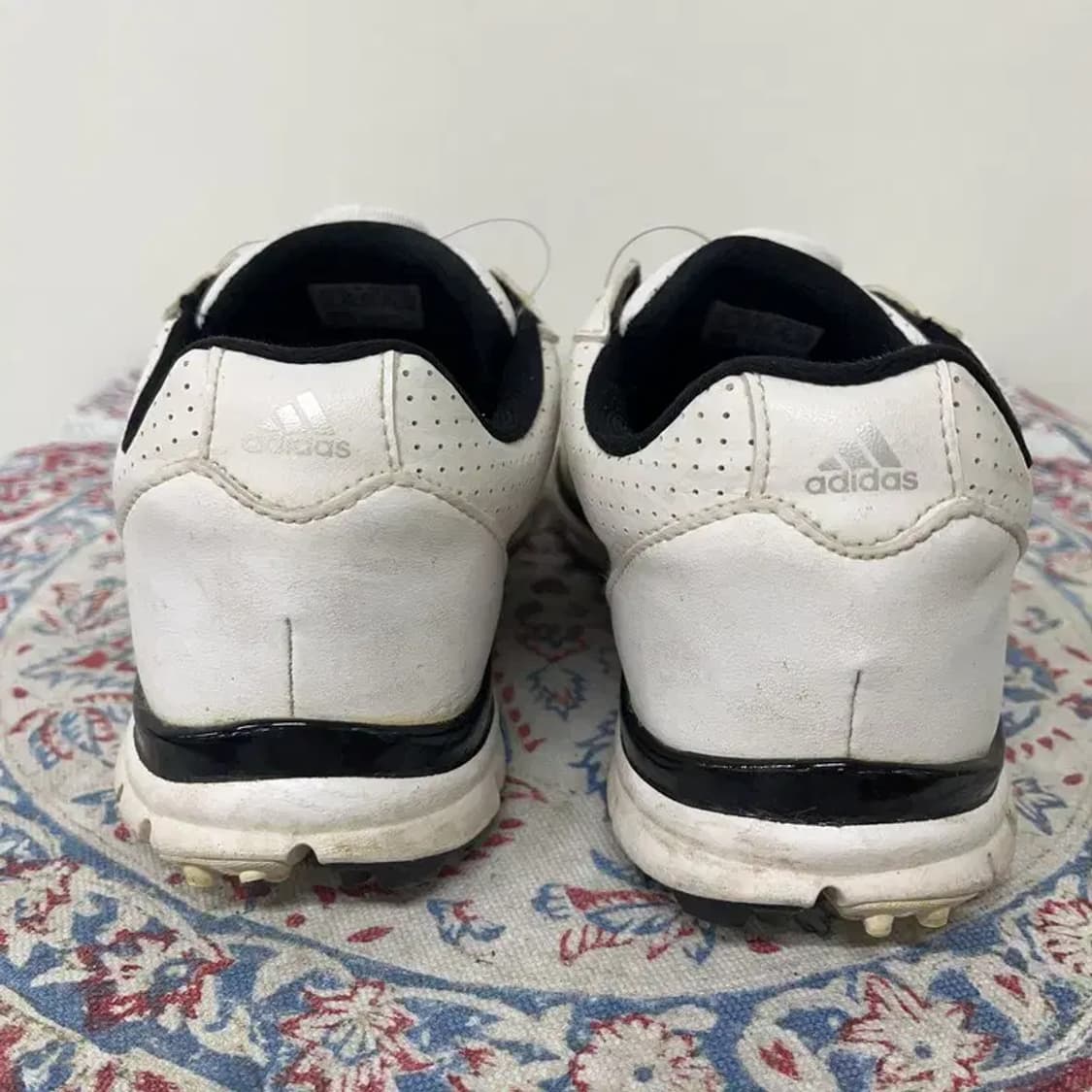 아디다스 우먼스 화이트 보아캡 골프화 운동화 230 E00317 상품이미지2