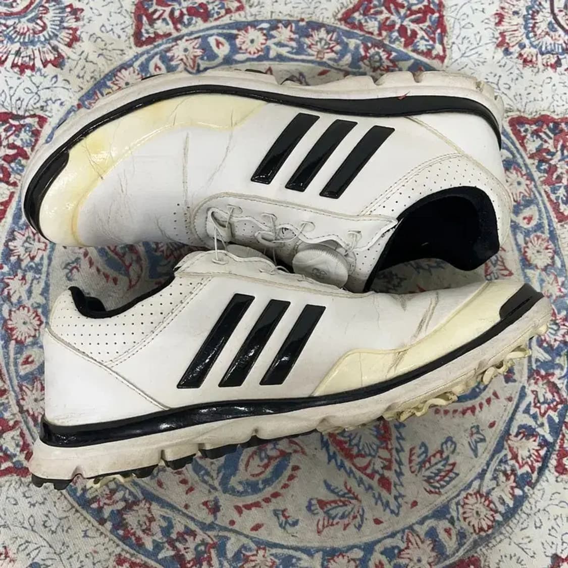 아디다스 우먼스 화이트 보아캡 골프화 운동화 230 E00317 상품이미지3