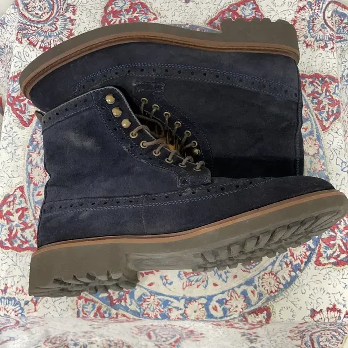 마시모두띠 스웨이드 윙팁 부츠 265 E00340 상품이미지3