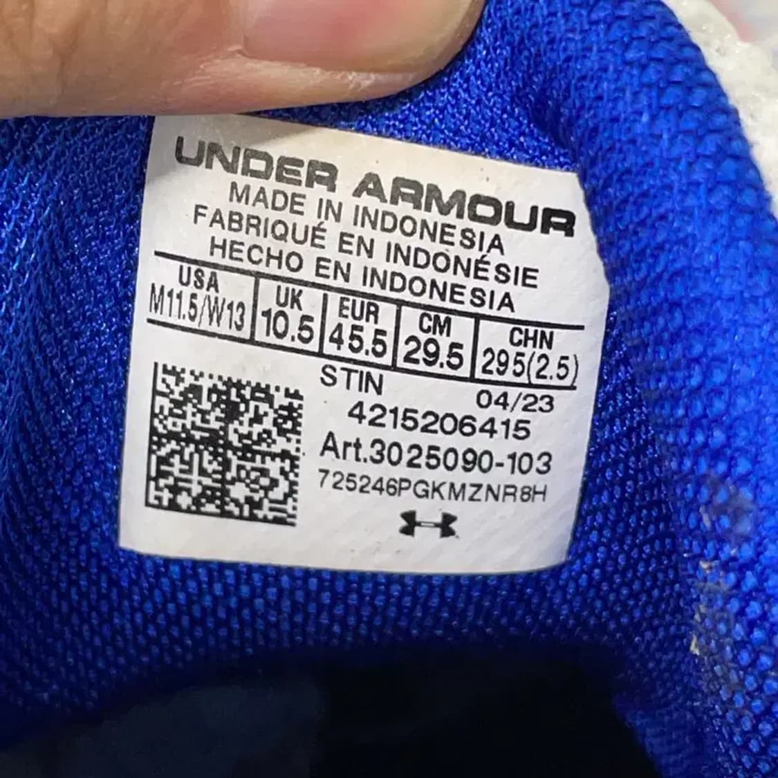 언더아머 커리 3Z6 농구화 운동화 295 E00341 상품이미지5