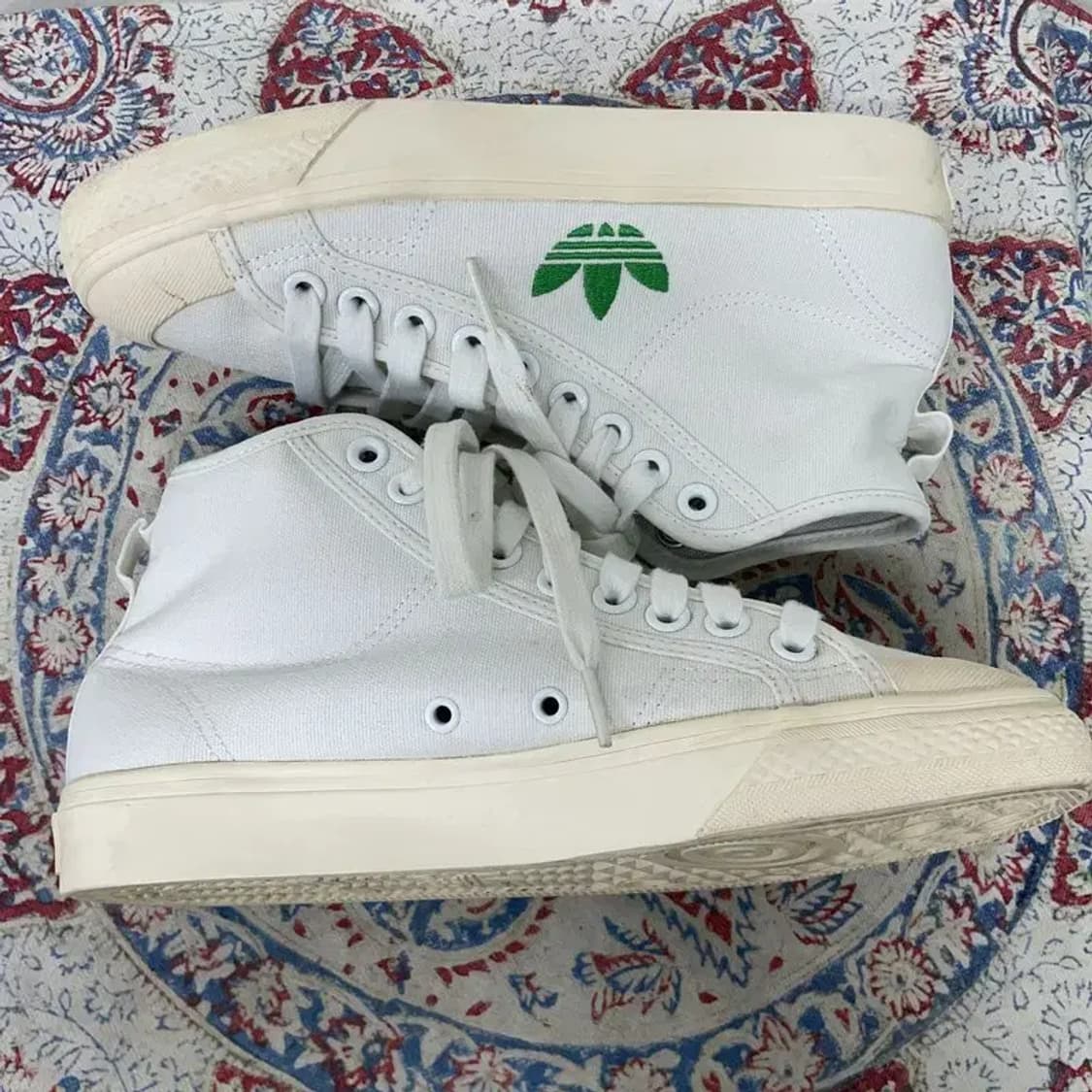 아디다스 니짜 트레포일 하이 스니커즈 운동화 250 E00347 상품이미지3