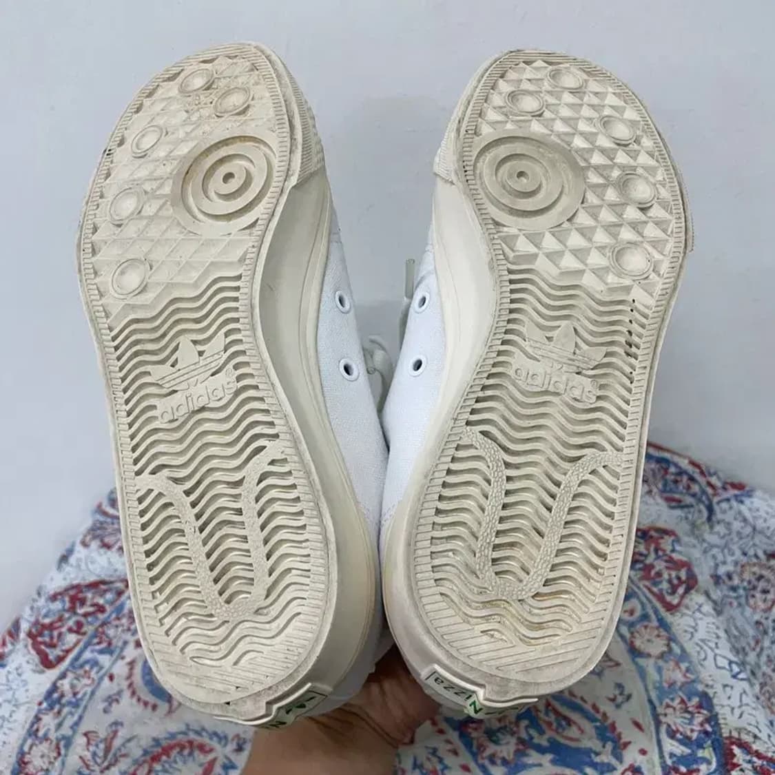 아디다스 니짜 트레포일 하이 스니커즈 운동화 250 E00347 상품이미지4