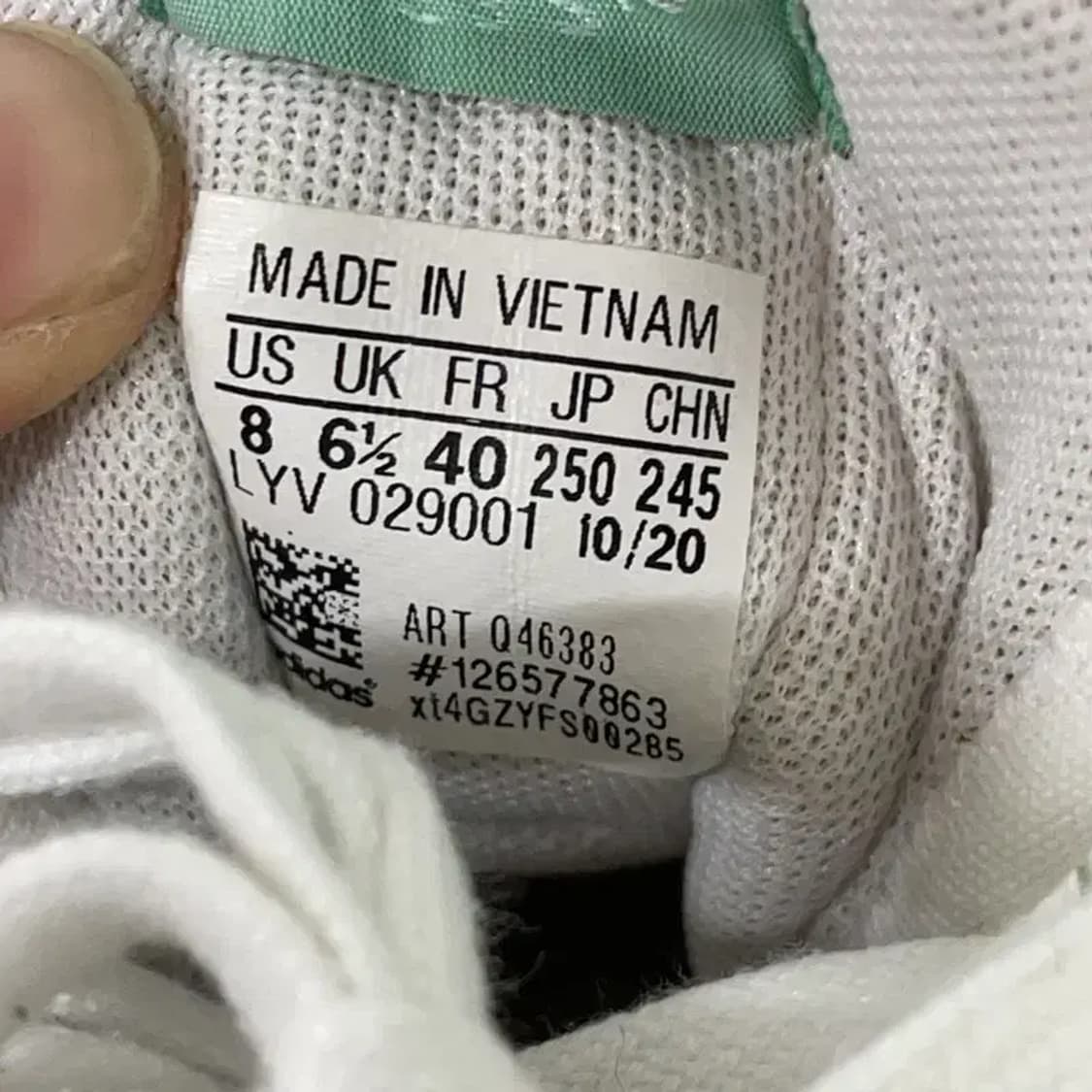 아디다스 니짜 트레포일 하이 스니커즈 운동화 250 E00347 상품이미지5