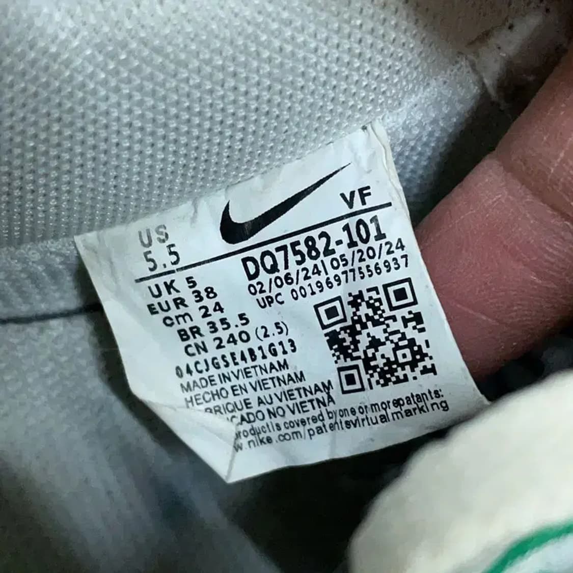 나이키 에어포스 1 07 SE 40주년 스니커즈 240 E00353 상품이미지5