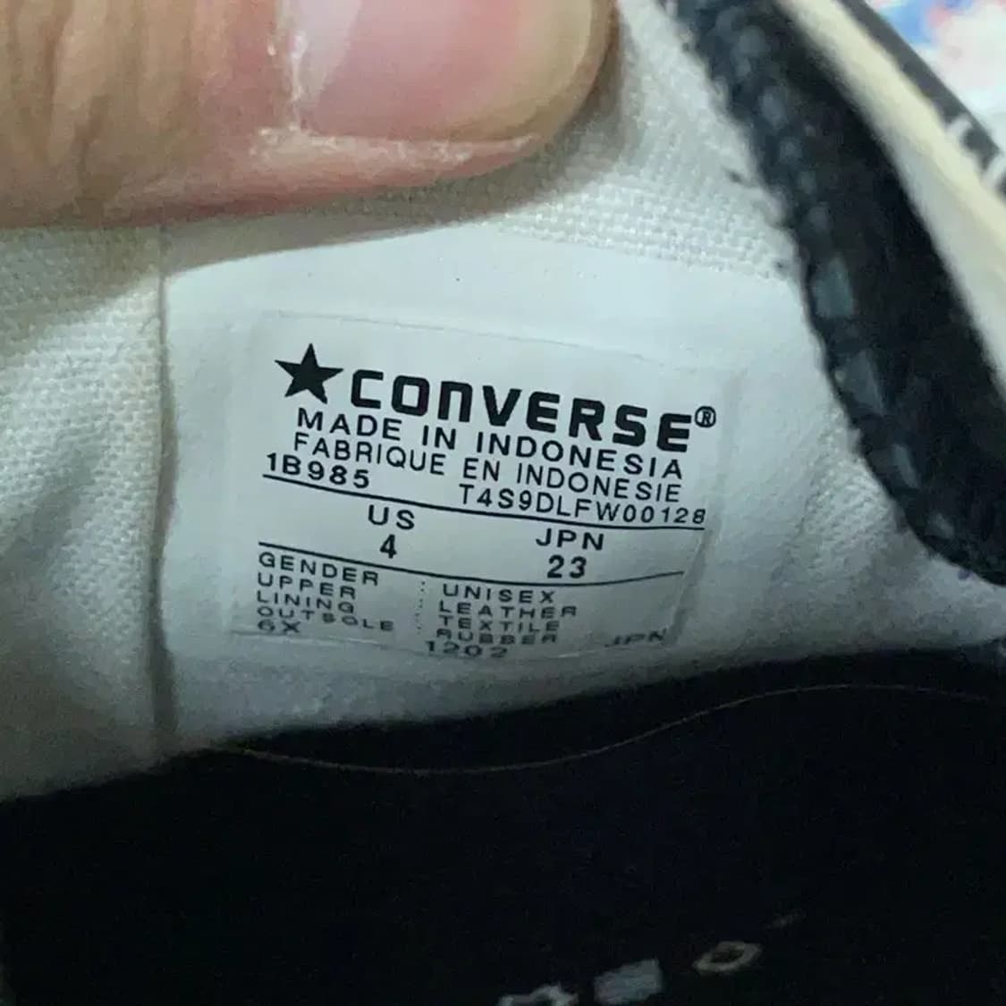 컨버스 잭퍼셀 레더 스니커즈 운동화 230 E00363 상품이미지5