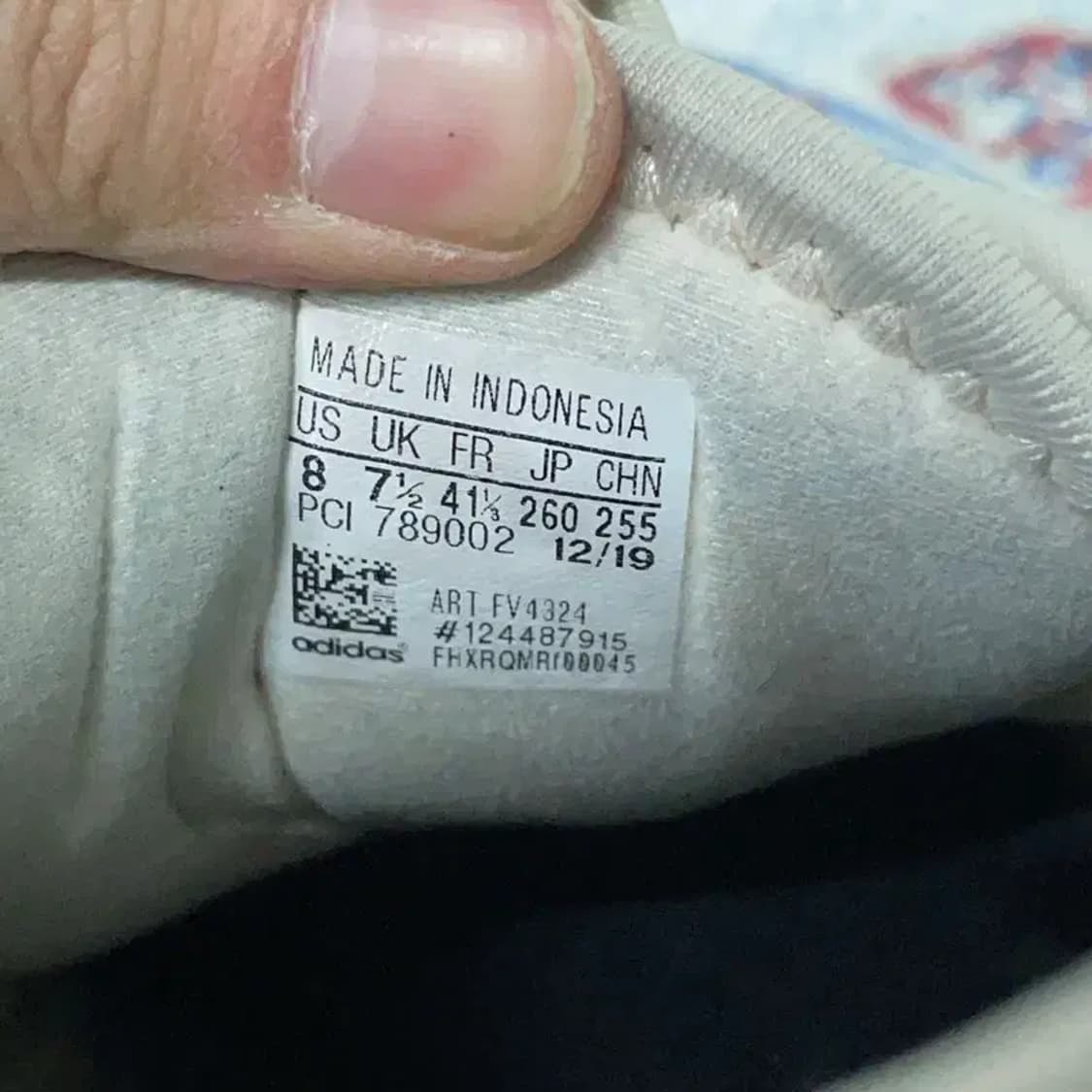 아디다스 FYW 98 스니커즈 운동화 260 E00376 상품이미지5