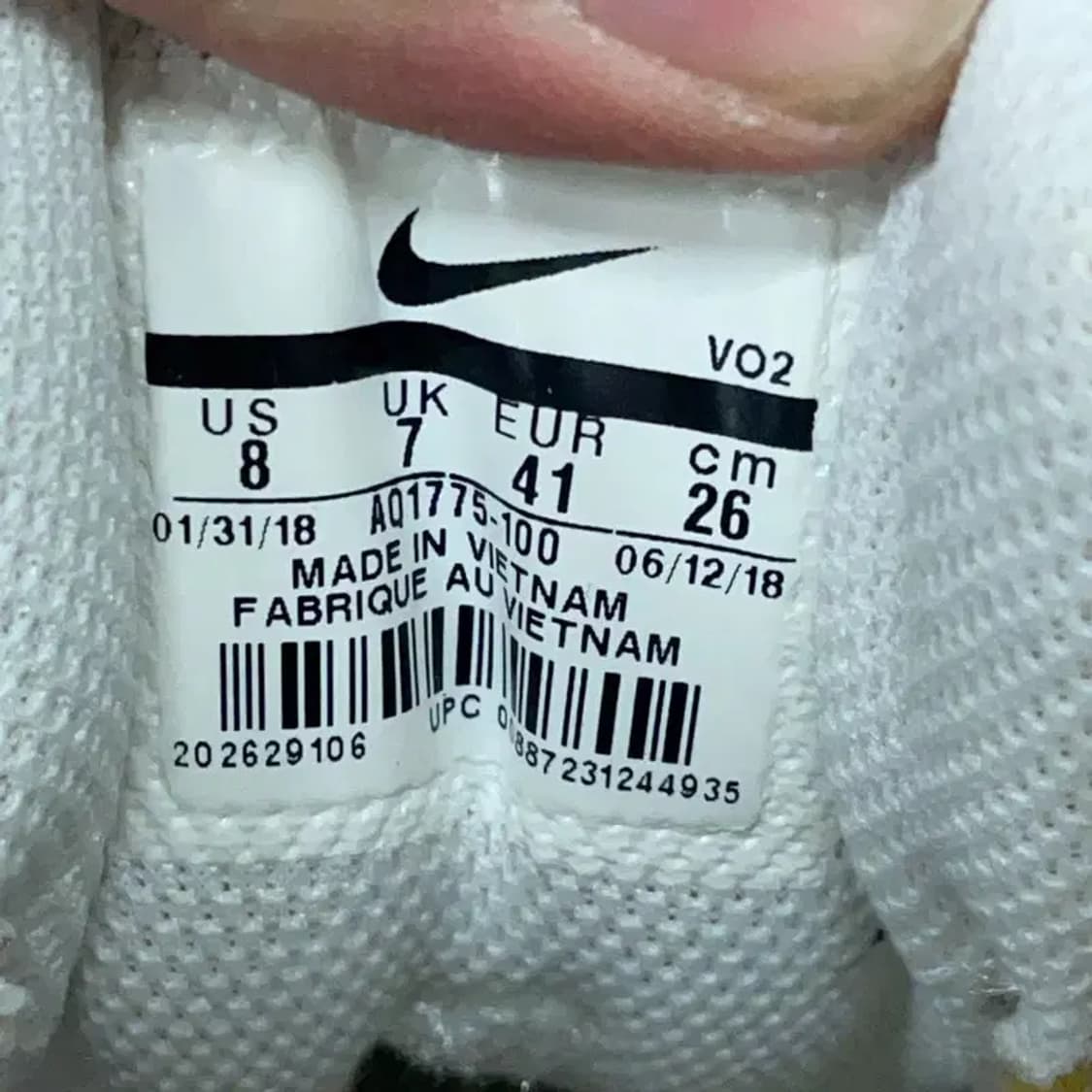 나이키 에버논 로우 스니커즈 운동화 260 E00378 상품이미지5