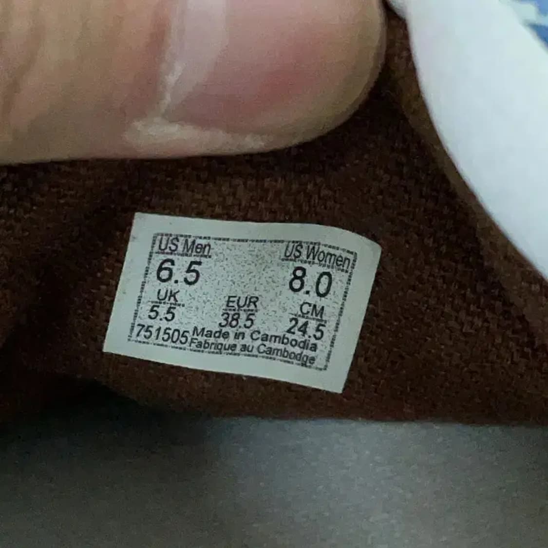 반스 올드스쿨 피스 페이즐리 스니커즈 신발 245 E00382 상품이미지5