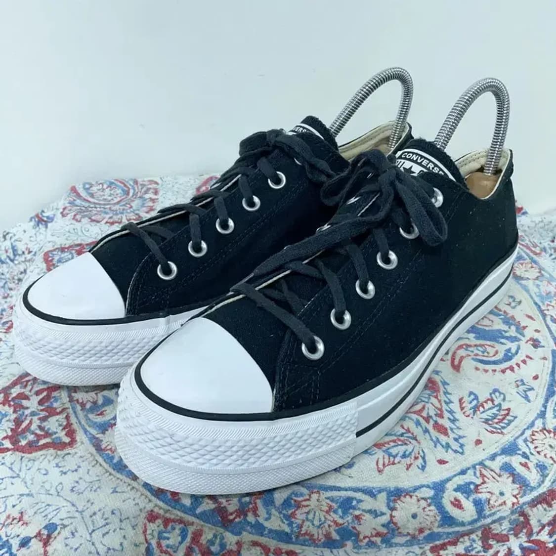 컨버스 척테일러 올스타 리프트 캔버스 스니커즈 운동화 275 E00384 상품이미지1