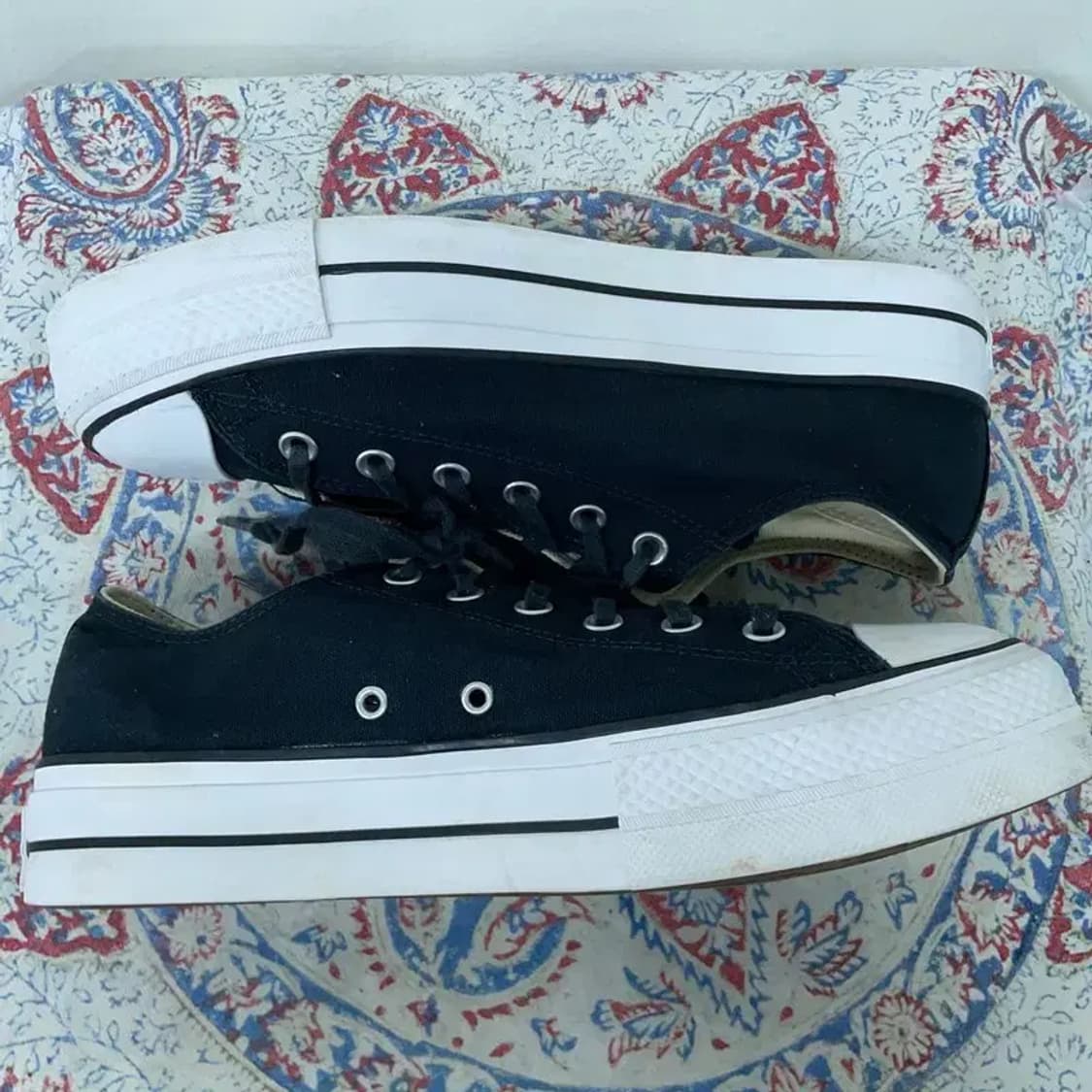 컨버스 척테일러 올스타 리프트 캔버스 스니커즈 운동화 275 E00384 상품이미지3