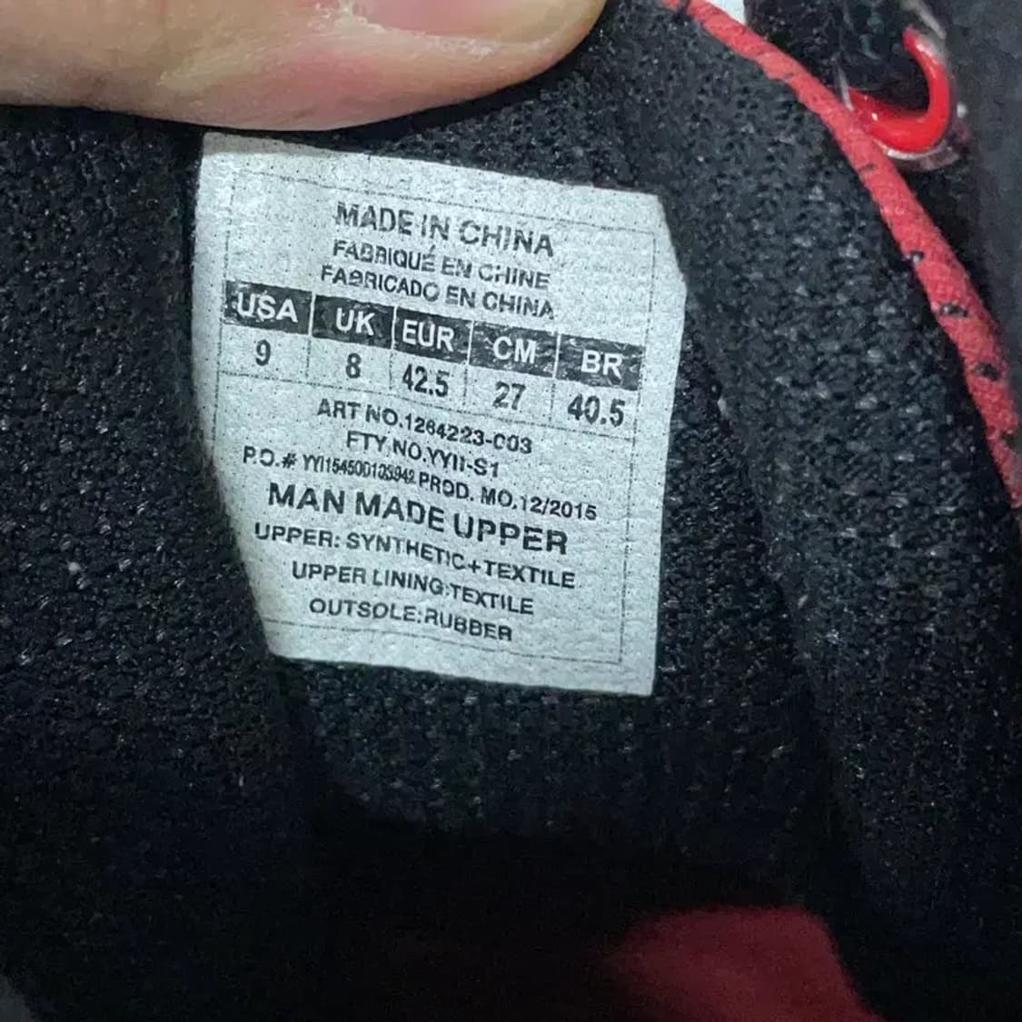 언더아머 차지드 스냅백 농구화 운동화 270 E00385 상품이미지5