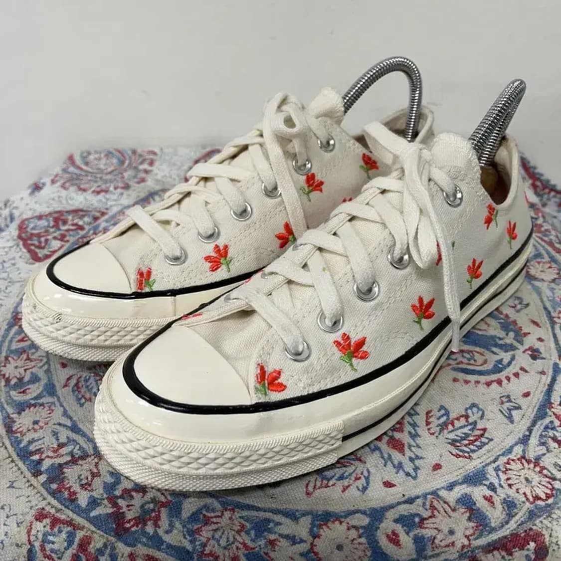 컨버스 척 70 플로럴 스니커즈 운동화 250 E00390 상품이미지1