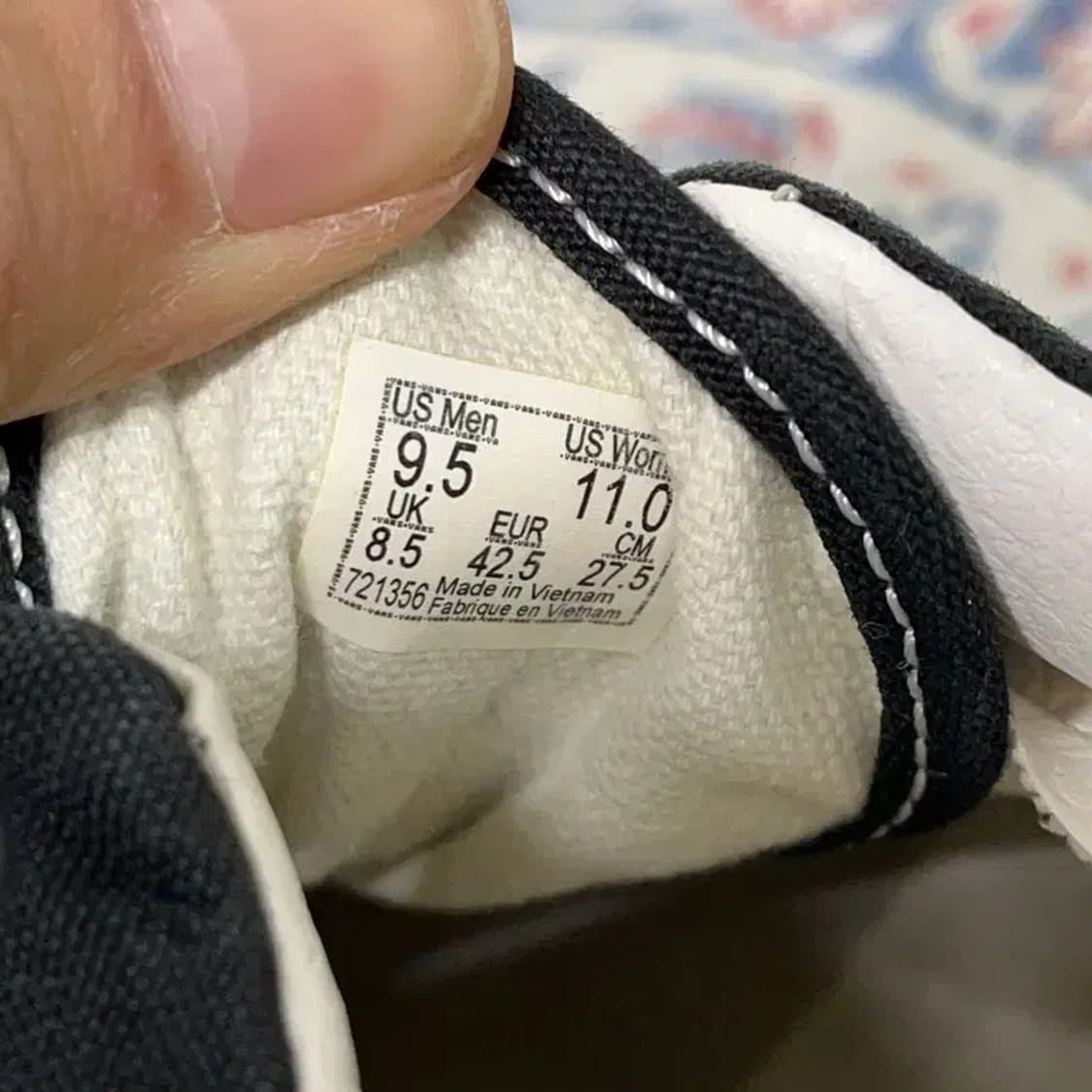 반스 올드스쿨 스니커즈 운동화 275 E00391 상품이미지5