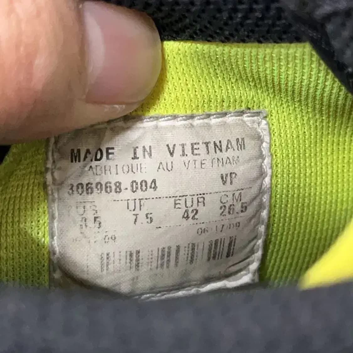 나이키 2009 덩크 하이 운동화 265 E00398 상품이미지5