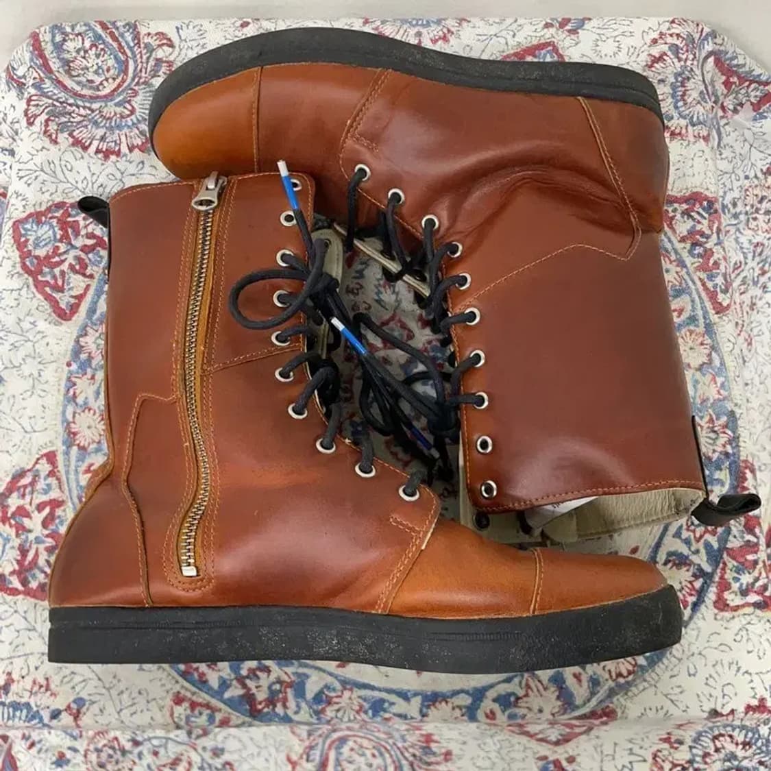 아디다스 오리지널 블루 컴뱃 부츠 235  E00400 상품이미지3