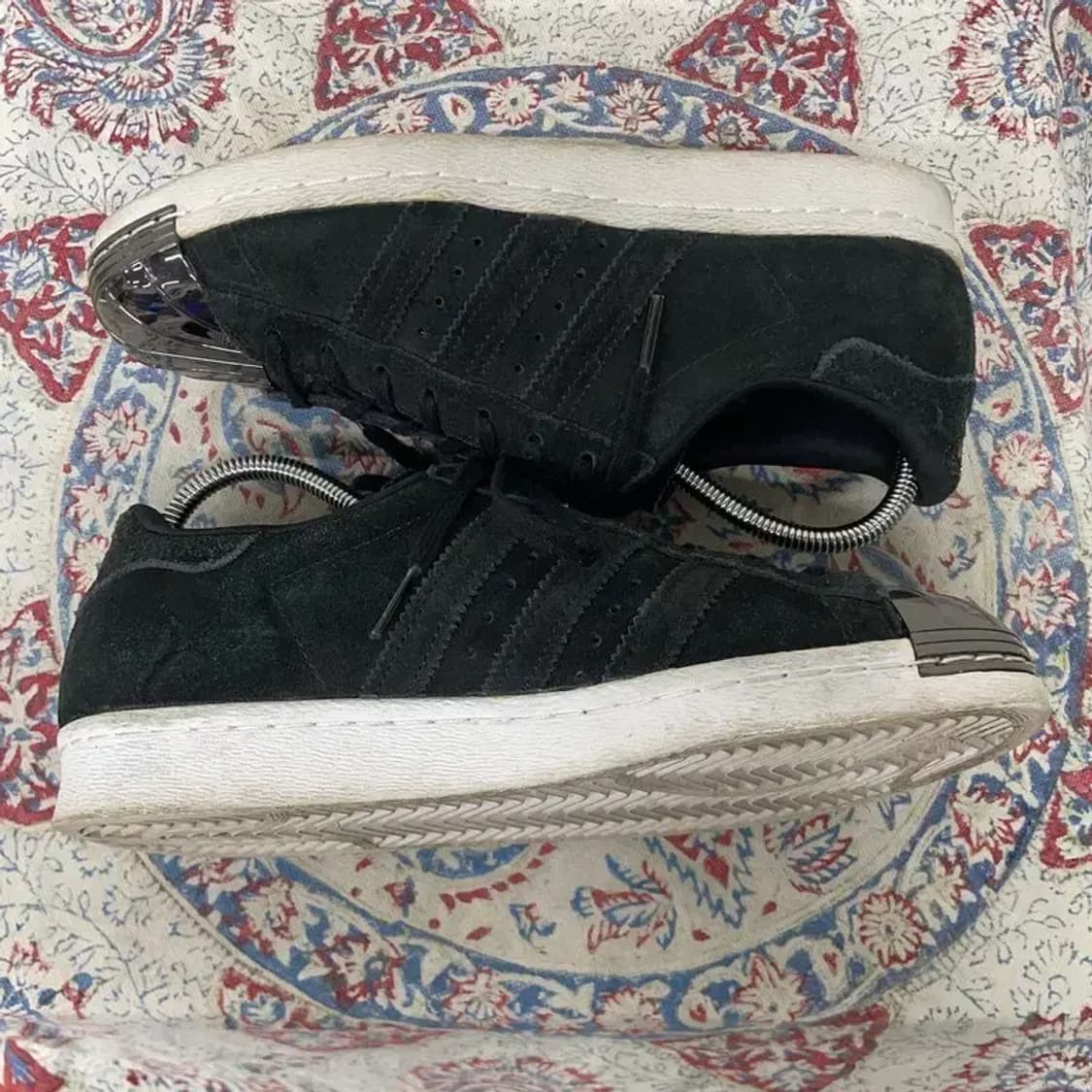 아디다스 슈퍼스타 80s 메탈토 스니커즈 운동화 245 E00405 상품이미지3