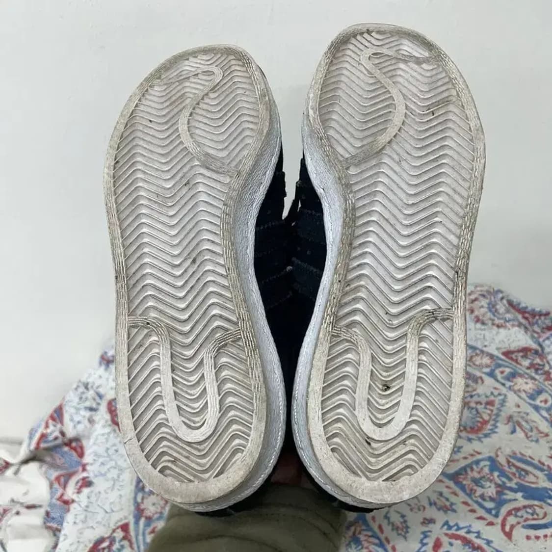 아디다스 슈퍼스타 80s 메탈토 스니커즈 운동화 245 E00405 상품이미지4