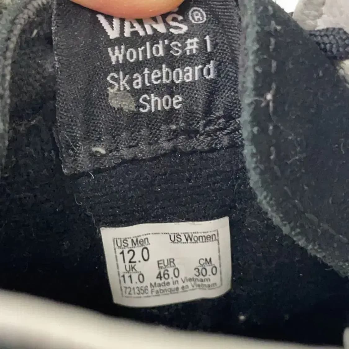 반스 스케이트하이 플레임 스니커즈 신발 300 E00410 상품이미지5