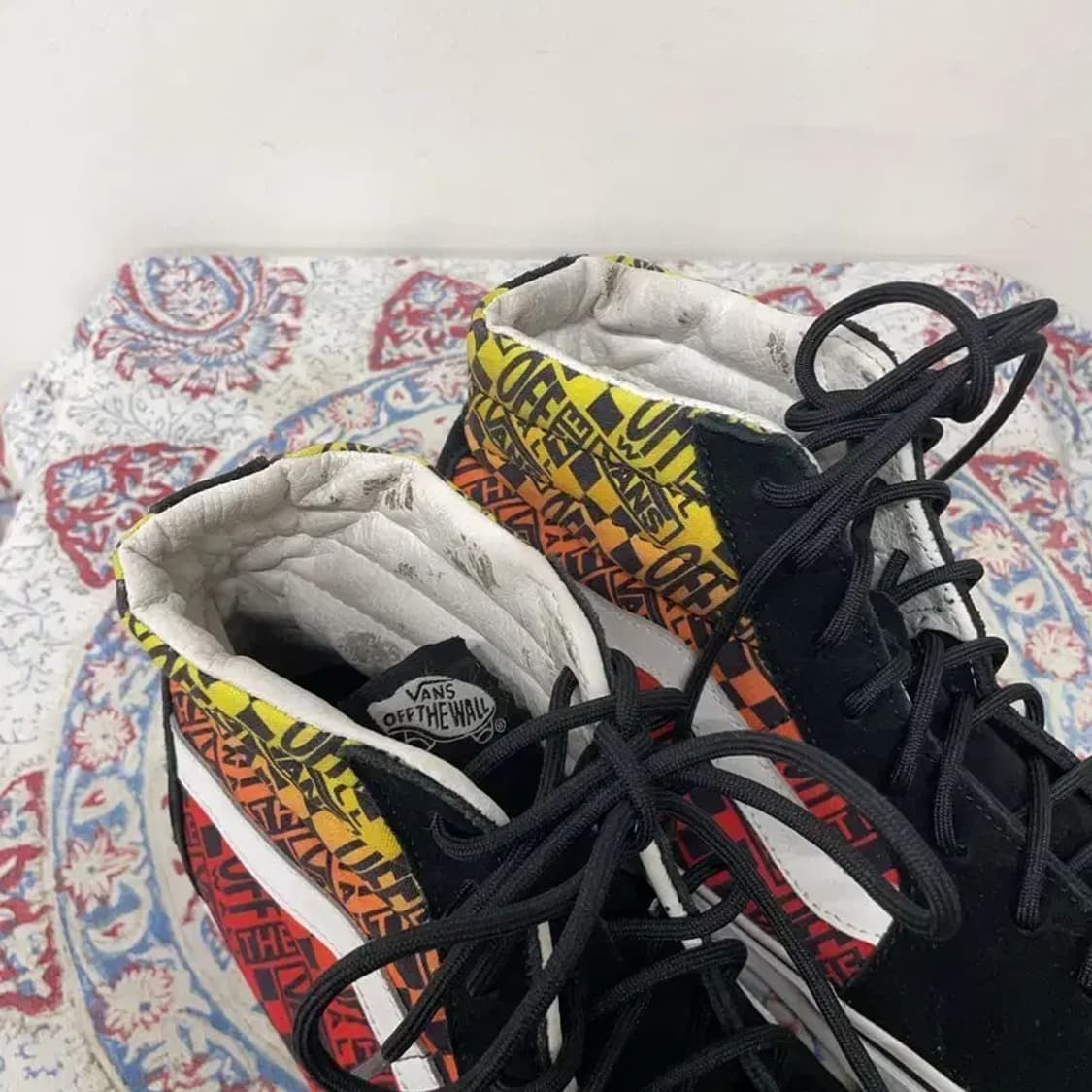 반스 스케이트하이 플레임 스니커즈 신발 300 E00410 상품이미지6