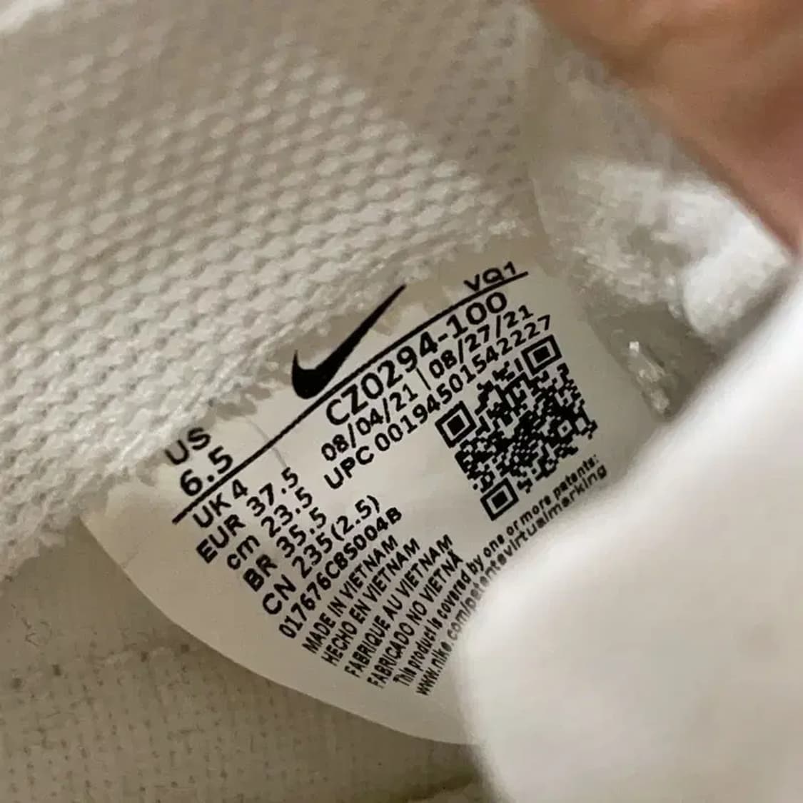 나이키 코트레거시 컨버스 스니커즈 신발 235 E00413 상품이미지5