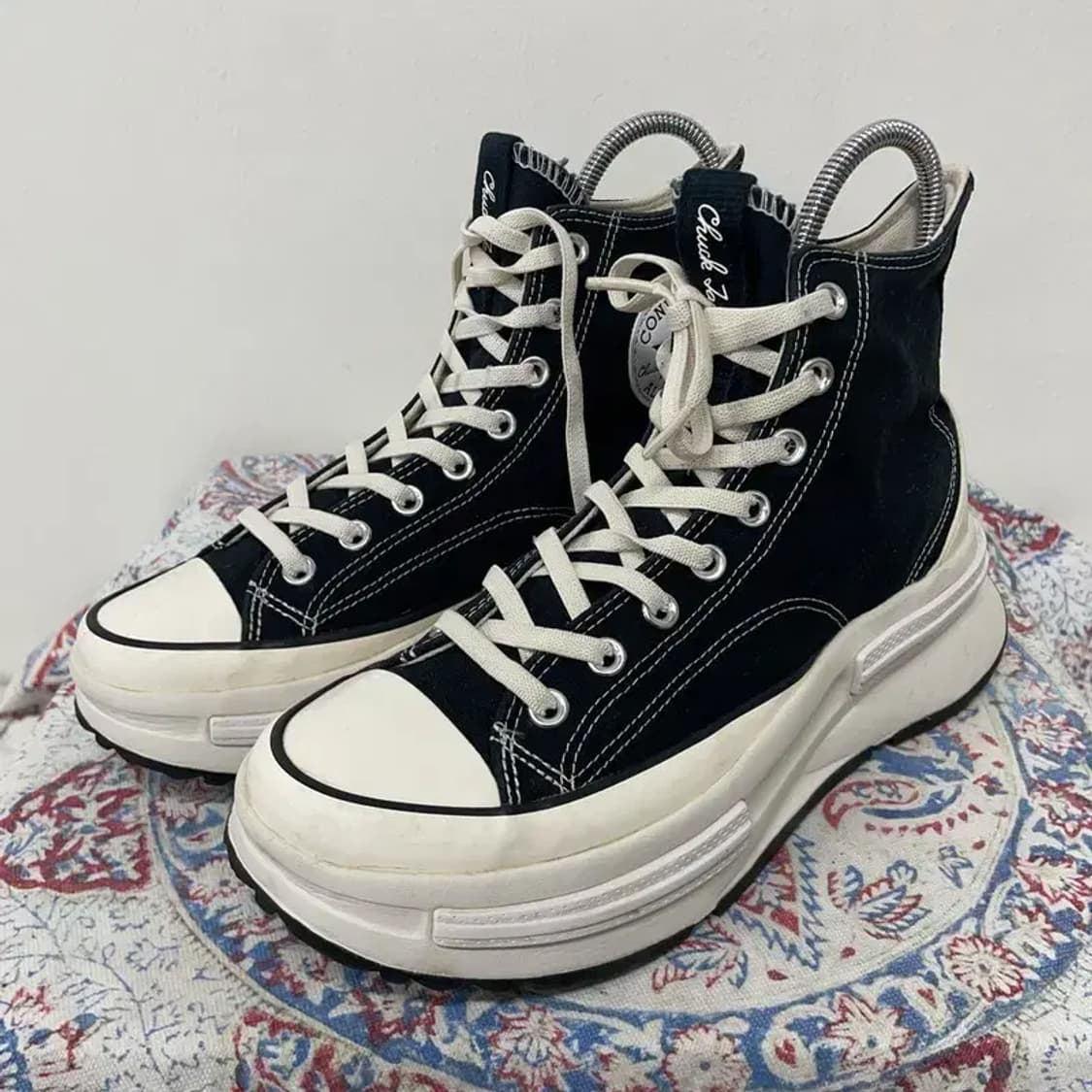 런스타 레거시 CX 퓨처 컴포트 블랙 하이 스니커즈 265 E00416 상품이미지1