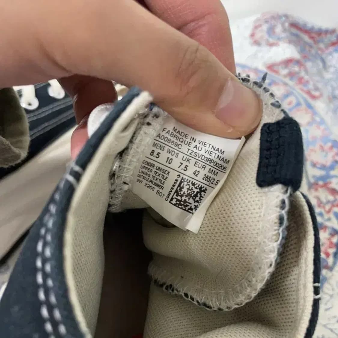 런스타 레거시 CX 퓨처 컴포트 블랙 하이 스니커즈 265 E00416 상품이미지5