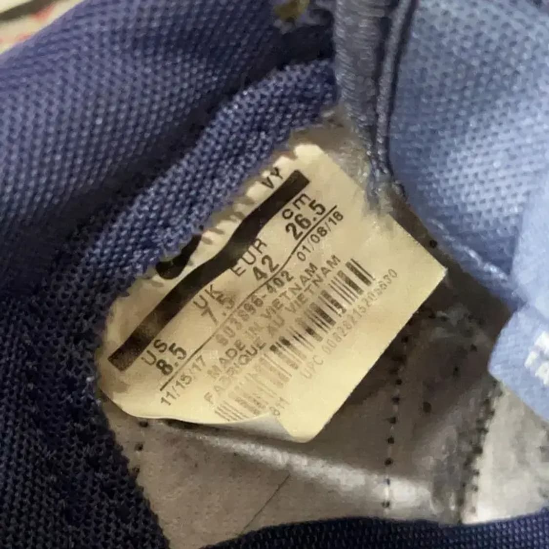 나이키 에어 볼텍스 블루 리콜 스니커즈 운동화 265 E00419 상품이미지5