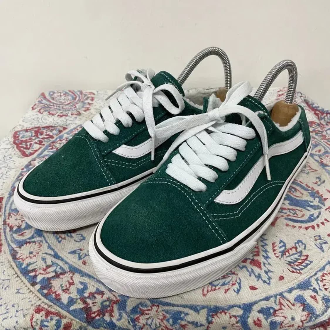 반스 올드스쿨 그린 뮬 털신발 245 E00421 상품이미지1