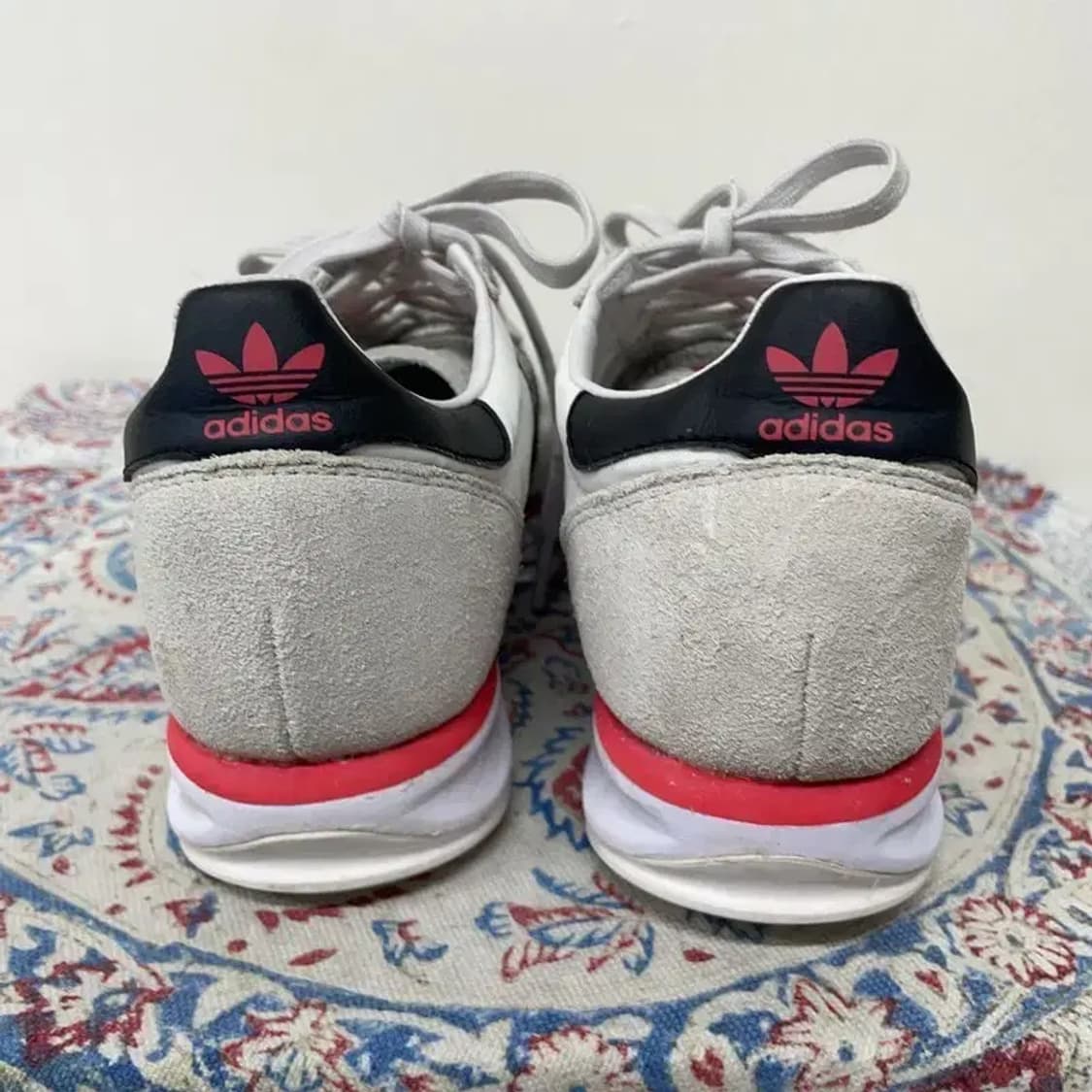 아디다스 화이트 블랙 SL 72 스니커즈 235 E00426 상품이미지2