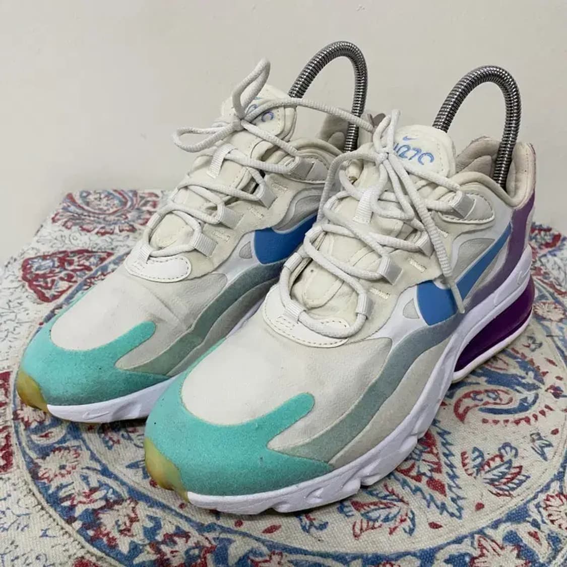 나이키 에어맥스270 리액트 오로라 퍼플 운동화 240 E00428 상품이미지1