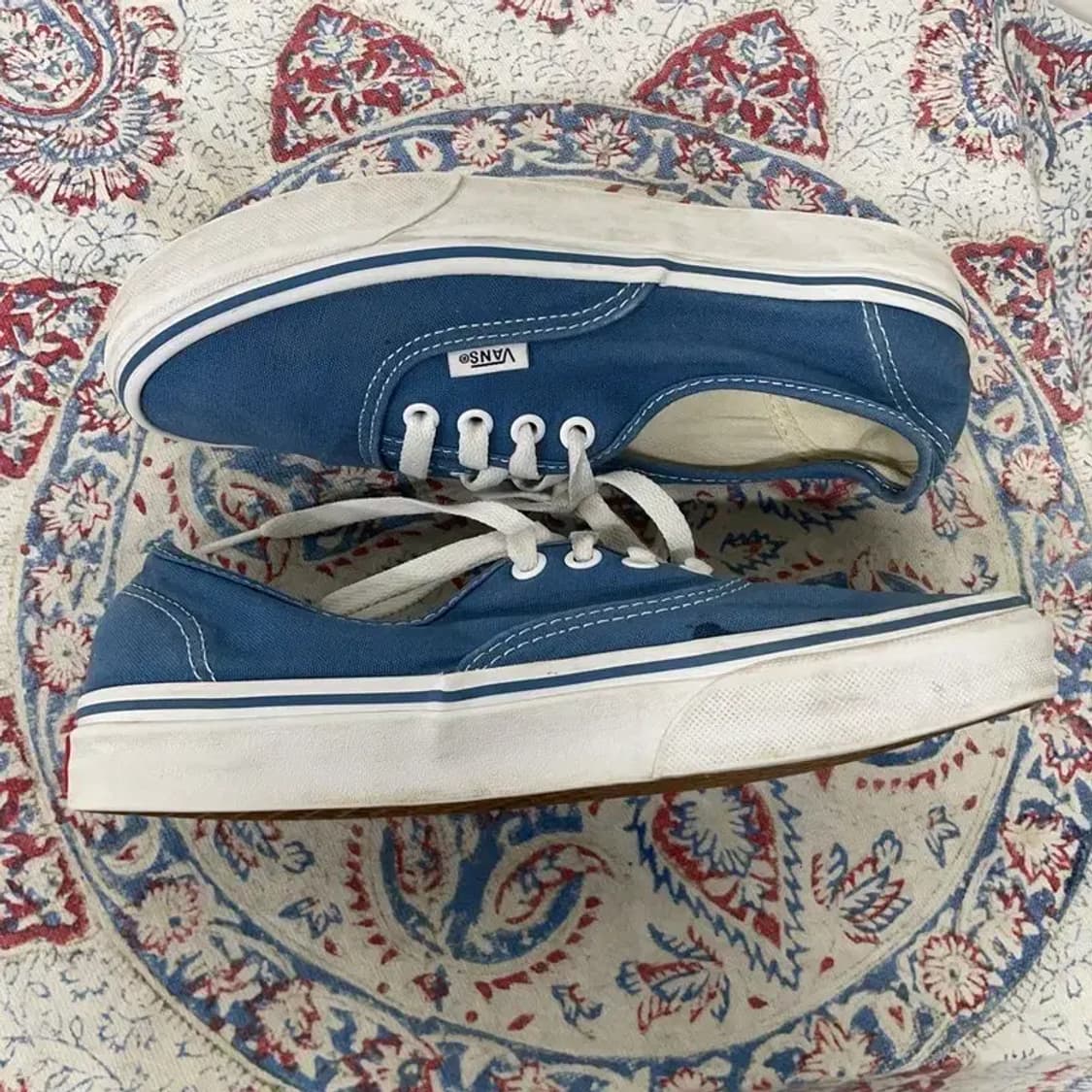 반스 어센틱 네이비 스니커즈 240 E00436 상품이미지3