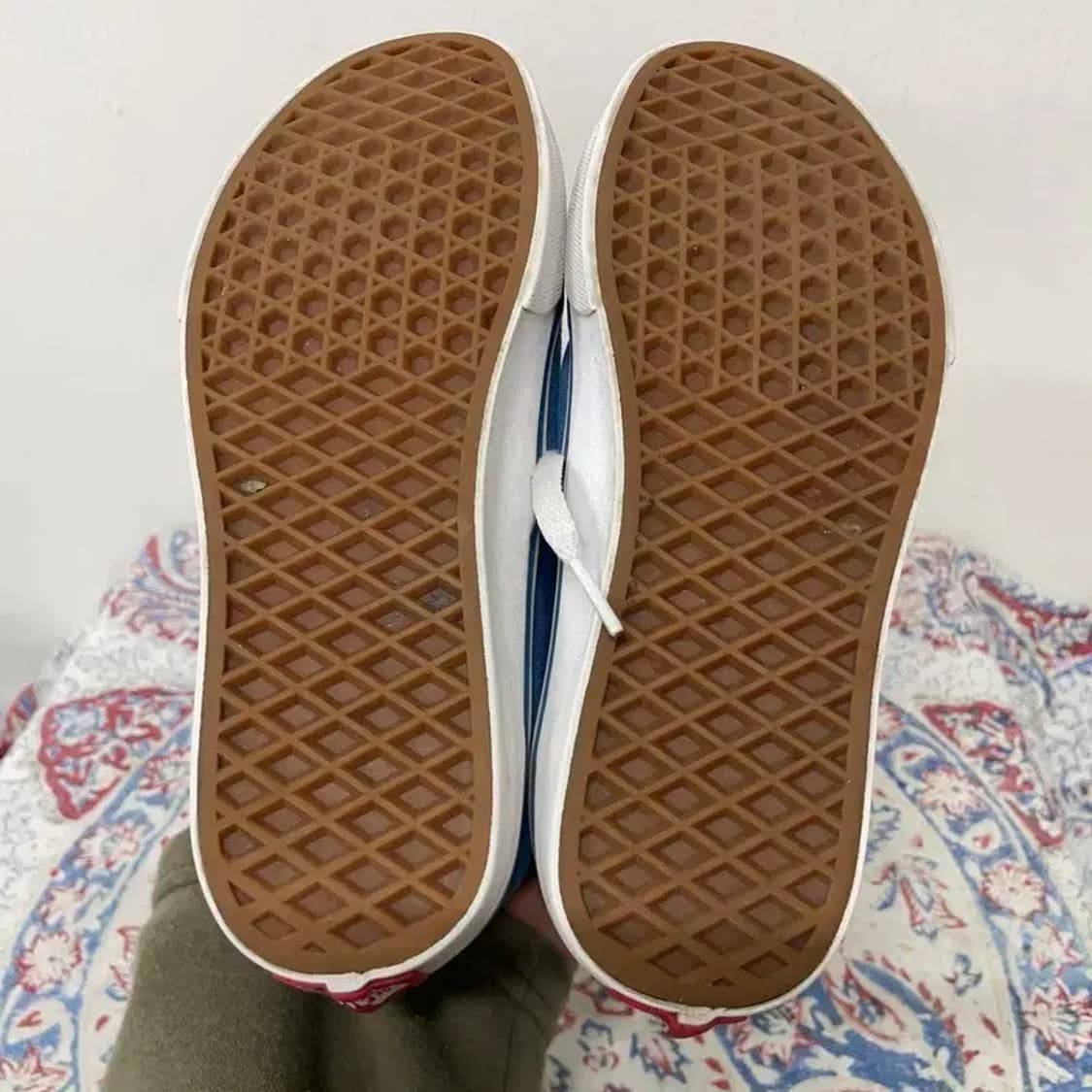 반스 어센틱 네이비 스니커즈 240 E00436 상품이미지4