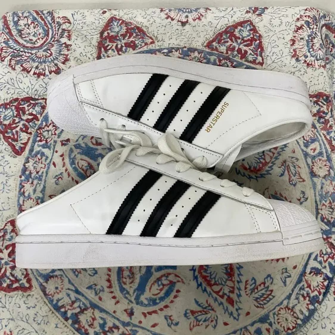 아디다스 슈퍼스타 뮬 클라우드 화이트 신발 240 E00437 상품이미지3
