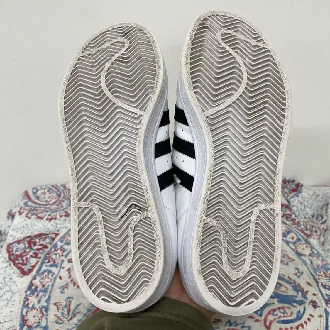 아디다스 슈퍼스타 뮬 클라우드 화이트 신발 240 E00437 상품이미지4