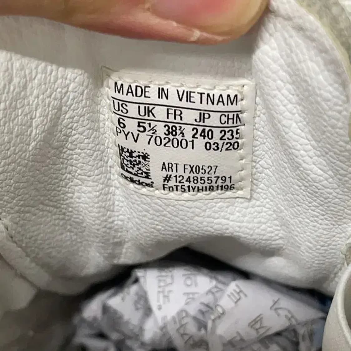 아디다스 슈퍼스타 뮬 클라우드 화이트 신발 240 E00437 상품이미지5