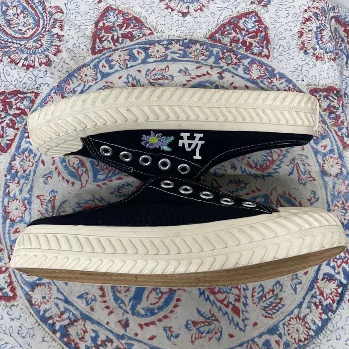 MLB 플레이볼 뮬 플라워 LA다저스 신발 240 E00438 상품이미지3