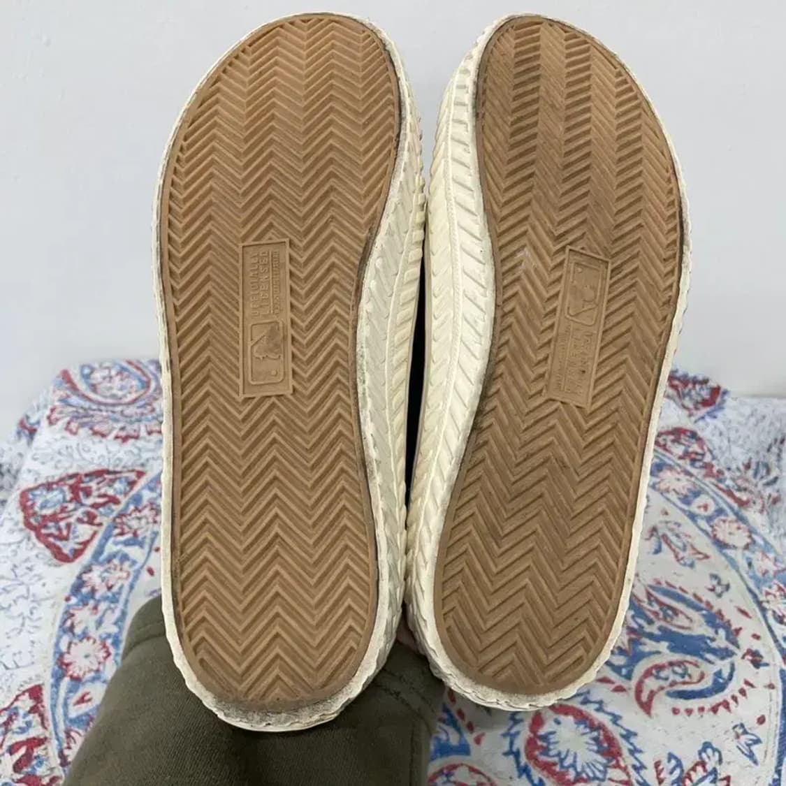 MLB 플레이볼 뮬 플라워 LA다저스 신발 240 E00438 상품이미지4