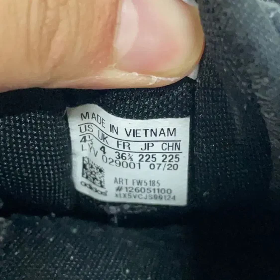 아디다스 니짜 트레포일 블랙 스니커즈 225 E00440 상품이미지5