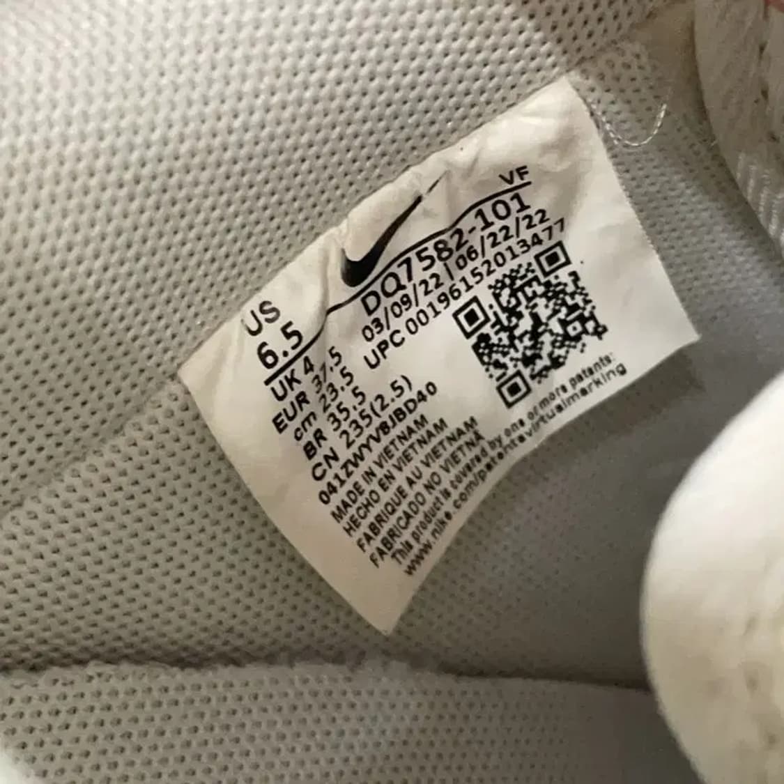 나이키 에어포스 1 07 SE 40주년 스니커즈 235 E00445 상품이미지5