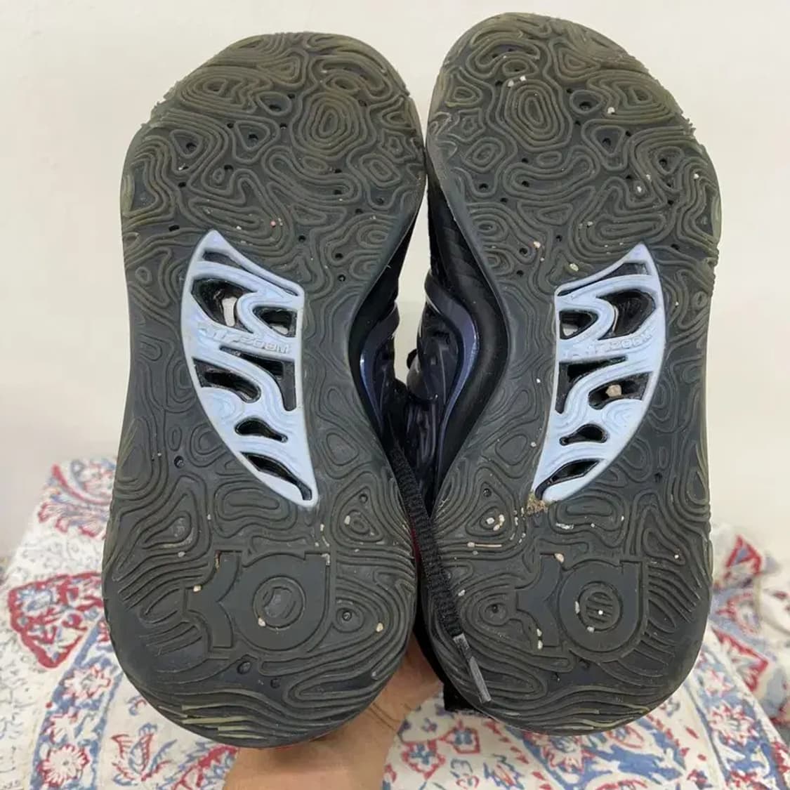 나이키 KD 15 EP 블랙 로얄 틴트 농구화 신발 255 E00454 상품이미지4