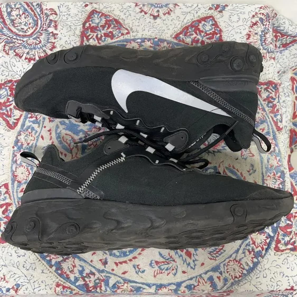 나이키 리액트 엘리먼트55 블랙 운동화 런닝화 270 E00457 상품이미지3