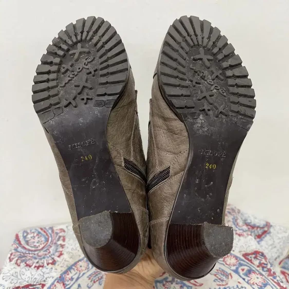 미소페 여성 앵클부츠 240 E00460 상품이미지4